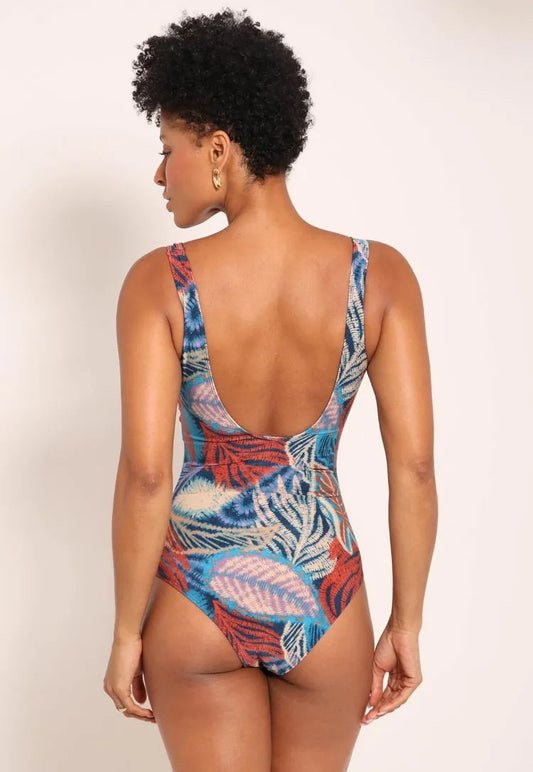 Millis Power Ruched Front One-Piece Swimsuit – Angra