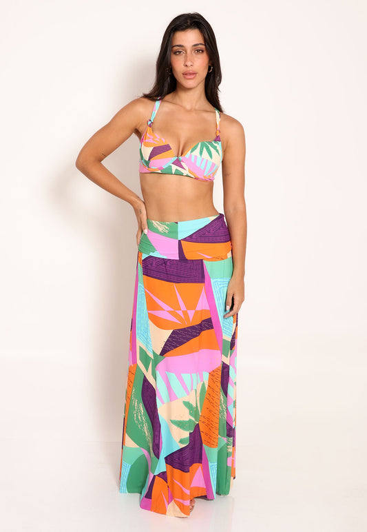 Flowy Long Skirt