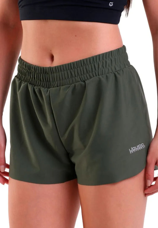 Top Beach Raw-Edge Short